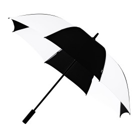Falcone® Golfparaplu windproof-Zwart / wit