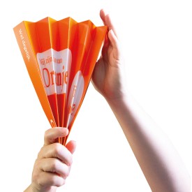 Fan Klappers - 30 x 42,5-Oranje