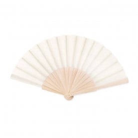Fanny wood waaier-Beige