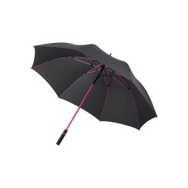 Fare Stormparaplu - 100% RPET-Zwart/roze