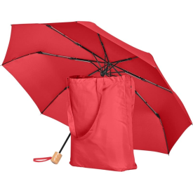 Fare Pocket Ökobrella Shopping-Rood