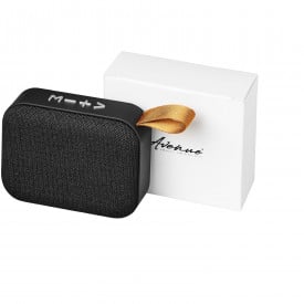 Fashion Bluetooth®-speaker van stof-Zwart
