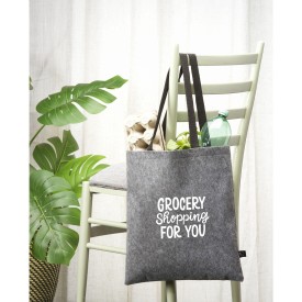 Feltro shopper - rPET vilt - 40 x 36 cm - katoenen hengsels