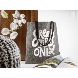 Feltro shopper - rPET vilt - 40 x 36 cm - katoenen hengsels