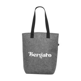 Feltro shopper - rPET vilt - 38 x 40 cm - brede bodem - katoenen hengsels