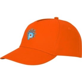 Feniks 5 panel cap-Oranje