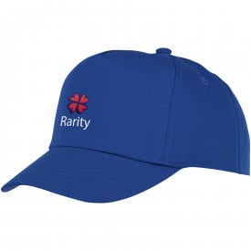 Feniks 5 panel kinder cap-Blauw