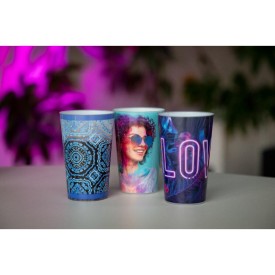 Vital festivalbeker 300ml - kunststof - met ijkmerk