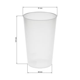 Vital festivalbeker 500ml - kunststof - met ijkmerk