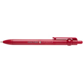 Fidget balpen van gerecycled plastic (zwarte inkt)-Rood