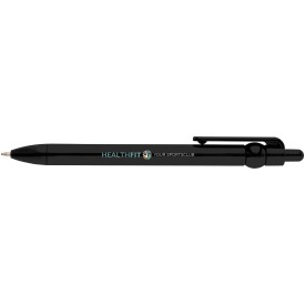 Fidget balpen van gerecycled plastic (zwarte inkt)-Zwart