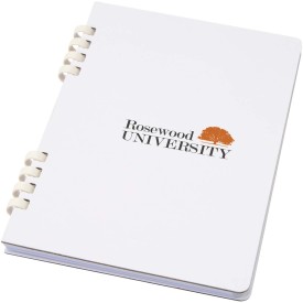 Fil A5 hardcover RCS gerecycleerd spiraalnotitieboek-Wit