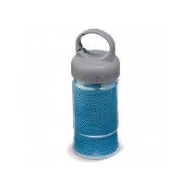 Ashton sporthanddoek - 90 x 30 cm - microvezel - in herbruikbare fles