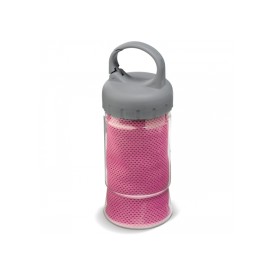 Ashton sporthanddoek - 90 x 30 cm - microvezel - in herbruikbare fles