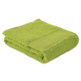 Handdoek Fitness-Borduring-Groen, #c6e446