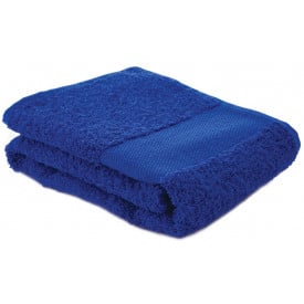 Handdoek Fitness-Borduring-Koningsblauw, #2a52cb