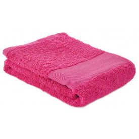 Handdoek Fitness-Borduring-Roze, #dc255b