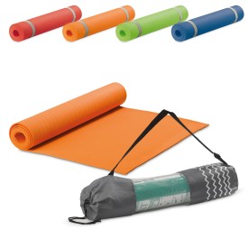 Fitness yogamat 183x61cm - EVA-schuim - inclusief draagtas