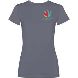 Fiyi damesshirt met korte mouwen-Khaki