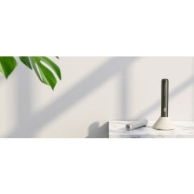 2 in 1 zaklamp - aluminium - nachtlamp - 8 uur levensdoor