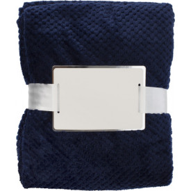 Fleece (230 gr/m²) deken Nikolai-Blauw