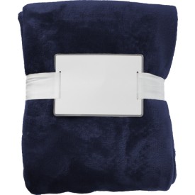 Fleece (280 gr/m²) deken Sean-Blauw