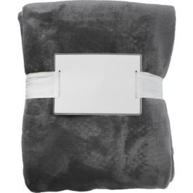 Fleece (280 gr/m²) deken Sean-Grijs