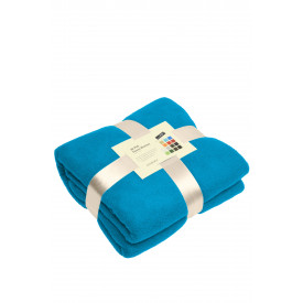 Fleece deken antipluis-Turquoise