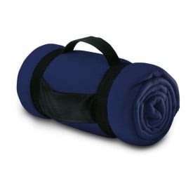 Fleecedeken - 180gr/m² - met handvat