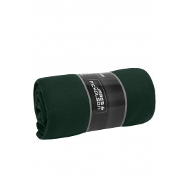 Fleece deken One size-Donkergroen