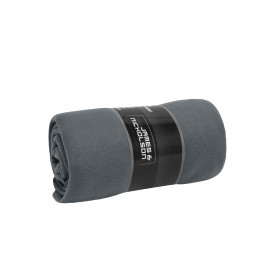 Fleece deken One size-Grijs/grijs