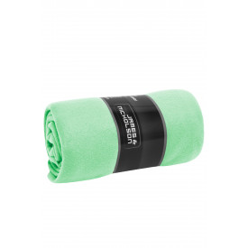Fleece deken One size-Lime/wit