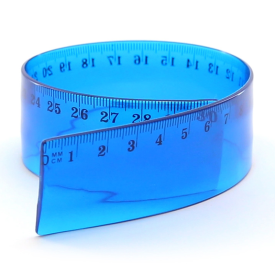 Flexor liniaal - kunststof - 30 cm - flexibel