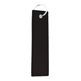 Flight tag met sleutelhanger-Zwart