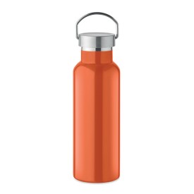 Florence dubbelwandige fles 500 ml-Oranje
