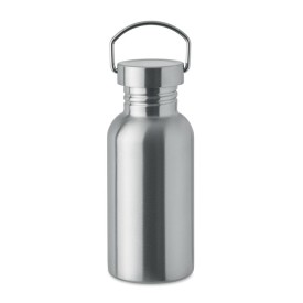 Florence sing enkelwandige fles 500ml-Mat zilver