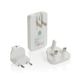 Fluxo RCS 65W platte GaN-lader met universele connectors