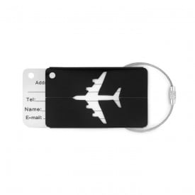 Fly tag kofferlabel-Zwart