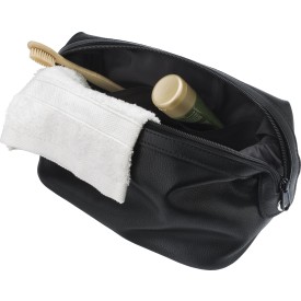 Flynn toilettas - leer