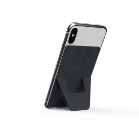 Foldstand Phone and cardholder-Donker grijs