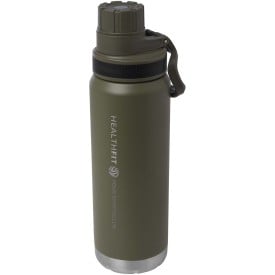 Fortis waterfles 700ml - gerecycled RVS - vacuümisolatie - schroefdop