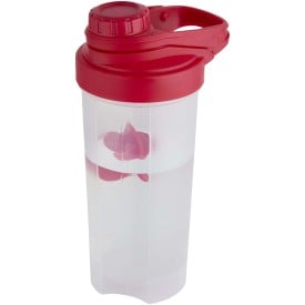 Forza 700 ml sportfles met shakerbal-Rood