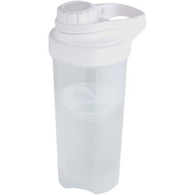 Forza 700 ml sportfles met shakerbal-Transparant helder