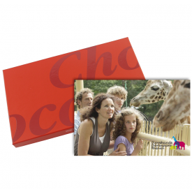 Foto op chocolade-Wit