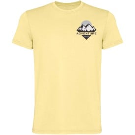 Fox herenshirt met korte mouwen-Geel