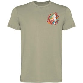 Fox herenshirt met korte mouwen-Khaki