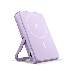 Fresh 'n Rebel Draadloze Powerbank 10000mAh Geschikt voor MagSafe-Lila