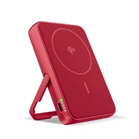 Fresh 'n Rebel Draadloze Powerbank 10000mAh Geschikt voor MagSafe-Rood