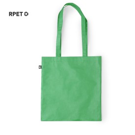 Frilend draagtas - rPET polyester - 100 g/m² - 41 x 37 cm - gelamineerde afwerking
