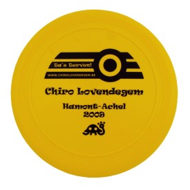 Frisbee - kunststof - Ø 21 cm - met ringen